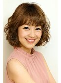 ふわふわ弾む「スウィート・ウェーブボブ」