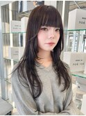 レイヤーロング/韓国/ボブ/髪質改善/縮毛矯正/岐阜n53