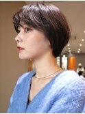 大人ショートひし形ショートマッシュショート耳かけショート