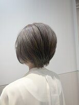 ルーファス 恵比寿南(Ruufus)&nbsp;【40.50.60代】明るい白髪染めカラー/ショートボブ2607