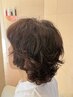 【朝が楽になる!】品よくまとまる◎酵素デジタルパーマ+カット