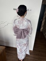 ルネッサンスヘアー ラファエロ(RAFFAELLO) 浴衣着付け&ヘアアレンジ