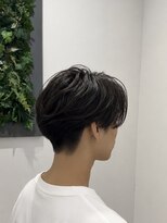 リンダバイネオリーブ 白楽店(Linda by neolive)&nbsp;メンズの毛流れスタイルニュアンスパーマリバースセンターパート