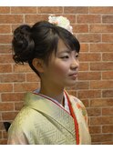 成人式アップスタイル