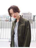 プランツ ヘアサロン(Plants HAIR SALON by GEORGE) 柔らかハンサムショート　透明感カラー