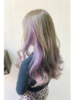 トムキャット(TOM CAT)&nbsp;ミルクティーとパープルなインナーカラー