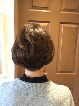 ヘア アンド フェイス トコ(Hair&Face toco) まるっこいボブ