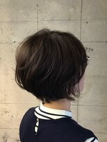 オッソ(OSSO)&nbsp;グレージュショート_フレンチボブマニッシュショート