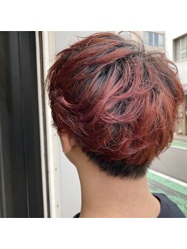 ウルム 蕨西口(ULUM) 【落合優香】メンズスタイル×赤髪