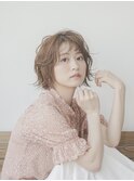 骨格診断ウェーブ/似合わせふわふわカーリーボブ