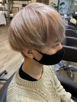 ベイス アワジ(BASE) ピンクベージュ