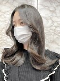 Siena 渋谷　韓国レイヤースタイル×くすみグレージュ