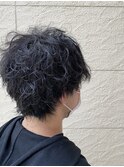 最強メンズヘア！！ミディアムツイストスパイラルパーマ◎