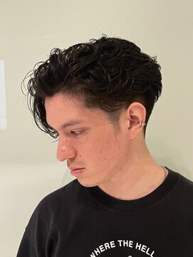 ザバーバー 東京(THE BARBER) 外国人風かきあげ