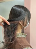似合わせカット/アースカラー/くびれヘア/地毛風カラー学芸大学