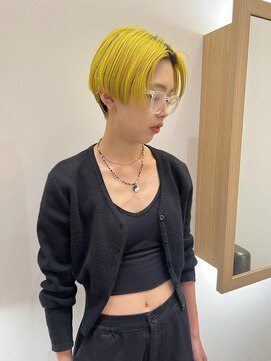 トップヘアーヒルズ 安城(TOP HAIR HILLS) ネオレモンショート/ニュアンスカラー/ハイトーンカラー