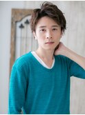 オリーブグレージュのオリーブベージュショートd