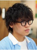 ツイストスパイラル カール感強め ツイスパ ウルフ 黒髪 3