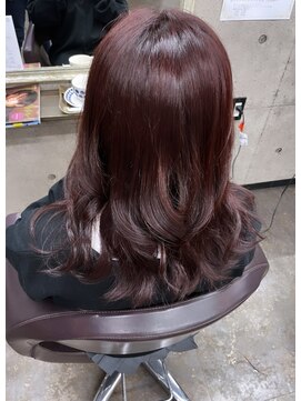 スタイルエイチ(Style‐H) ブリーチ無しでできるピンクカラー!!