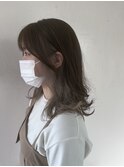 インナーカラーグレージュ