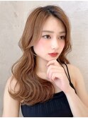 前髪/顔周りレイヤーで作る韓国ヘア×プリカール[岡崎/髪質改善]