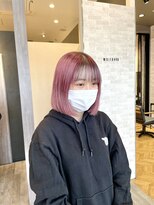 リシュール イオンタウン豊中緑丘店(RICHOUR hair produce) 前髪ローライト×デザインカラー