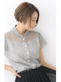 大人かわいいショートボブ♪