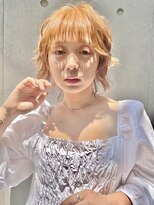 ゼストララ(ZEST Lara)&nbsp;ケアブリーチ☆ペールオレンジカラー【吉祥寺】misaki