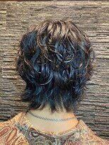 ヒロギンザ 上野店(HIRO GINZA) メンズパーマ センターパートウルフ