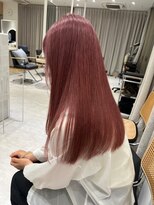 ジーナエス 札幌(Zina S)&nbsp;髪質改善＊コーラルピンク＊美髪【Zina S 札幌】