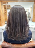 外ハネヘルシースタイルふんわり丸みカール