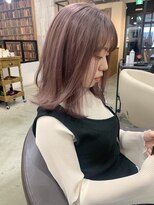 ルックアット(Look at)&nbsp;【Look at】20代30代ベージュピンクミルクティーピンクレイヤー