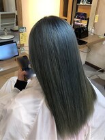 ヘアリゾート粋 ウナム 新宿東口店(enam)&nbsp;アッシュグレージュ/透明感カラー