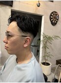 ナチュラルカールフェード