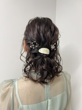ランリ 名古屋名駅(ranri) ハーフアップ【ヘアセット】