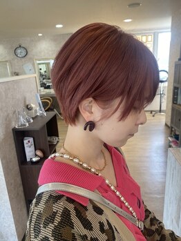 イースタイル 志都呂店(e-style com’s hair)の写真/ボブ/ハンサム/柔らかショート*可愛いもクールも思いのままに…。最旬似合わせショートなら"e-style"で♪