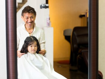レガミ(LEGAMI)の写真/お子様連れ大歓迎なので他のお客様を気にせずお子様と楽しくご来店いただけるサロンです♪駐車場完備◎
