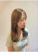 アッシュベージュ/ブリーチなしダブルカラー/横浜/横浜駅