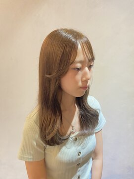 トワ(toi) アッシュベージュ/ブリーチなしダブルカラー/横浜/横浜駅