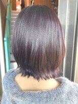 アヴァンス 天王寺店(AVANCE.) 艶感カラー×ボルドー