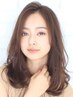 【人気No.1】デザインカット＋透明感ボンドカラー＋Tr ￥17,600→￥8,800