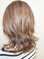 松本平太郎美容室 吉祥寺パートファイブ(PART5)&nbsp;セミディレイヤーウェーブ×クリープパーマ/30代40代50代60代