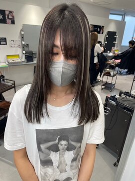 キング 枚方店(K!ng) 縮毛矯正髪質改善ハイライトレイヤーカット枚方美容室エクステ