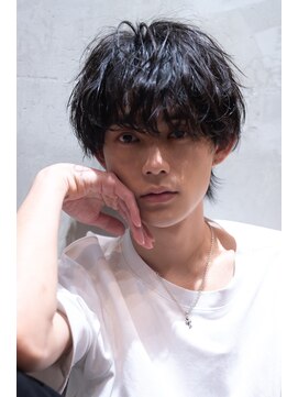 ハバナ 渋谷(HAVANA) 束感モテる/ツーブロック/センターパート/ニュアンスパーマ