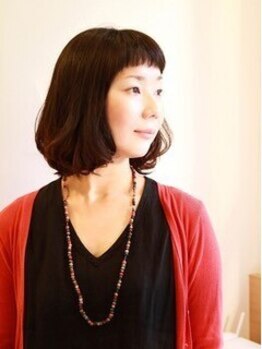 クラリヘア(kurari hair)の写真/【池下駅4分】新規カット＋白髪染めカラー￥10450→￥8360髪と肌に優しく上品で美しい発色のカラーが好評♪
