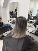 シルバーエアタッチバレイヤージュ