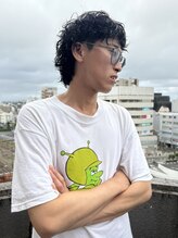 ◎個性派men's集合◎ウルフのパーマスタイル　強めのパーマで雰囲気もおしゃれ感も欲張りスタイル！