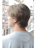 ボコカ(bococa)&nbsp;[kantamal]メンズセンターパートミルクティーアッシュ