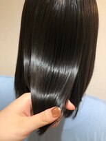 ハクバイジェービー 稲毛(hak by jb)&nbsp;丸型◎髪質改善カラーで作るアッシュベージュ[稲毛駅/白髪染め]