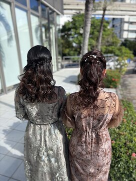 ヘアセット専門サロン by OKINAWA WATABE WEDDING 那覇店 ペアへアセット